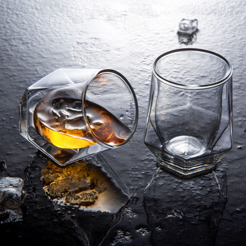 Double Wall Whiskey Glass