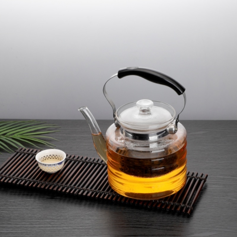 1500ML High Borosilicate Glass Teapot