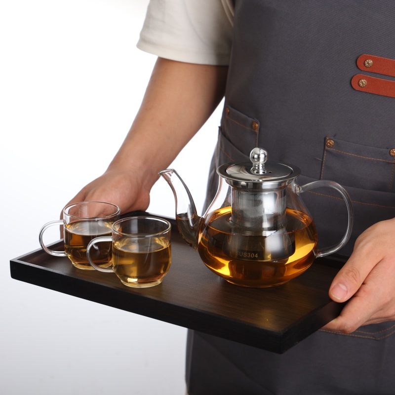 800ML Heat-Resistant Glass Teapot