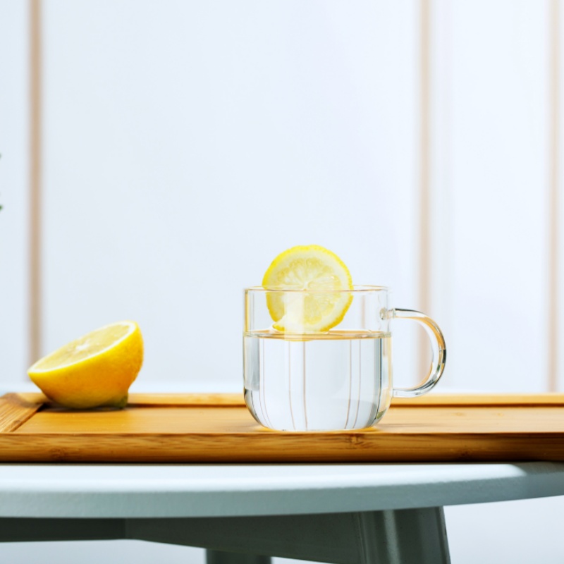 Clear Glass Tea Cup