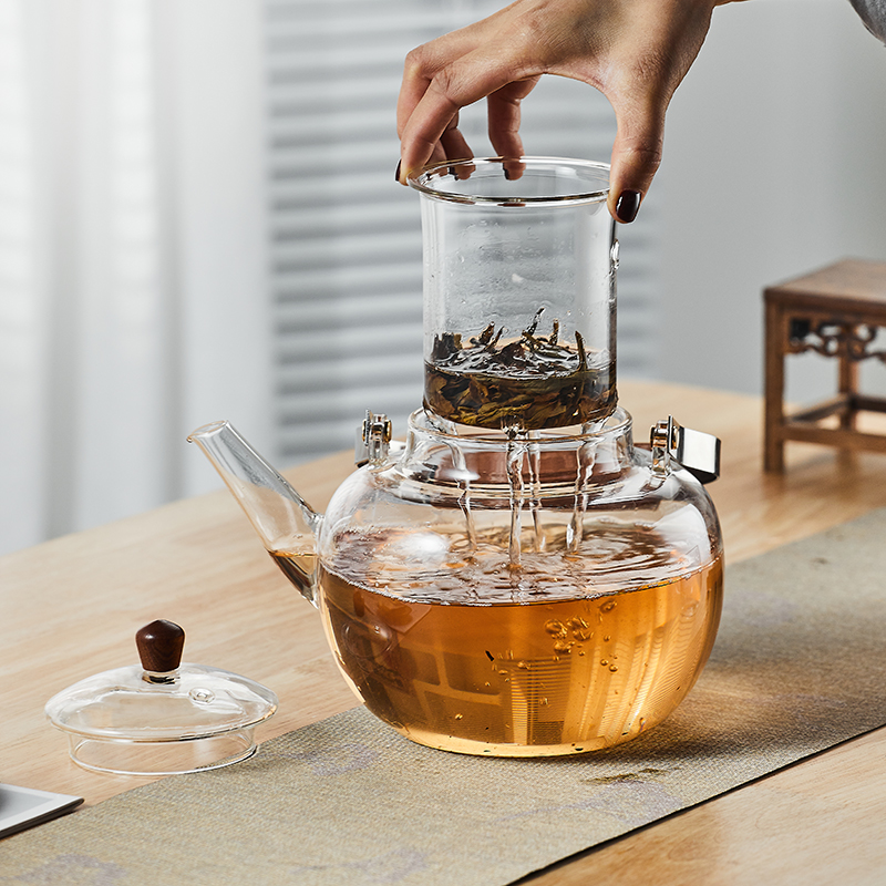 High Borosilicate Glass Teapot