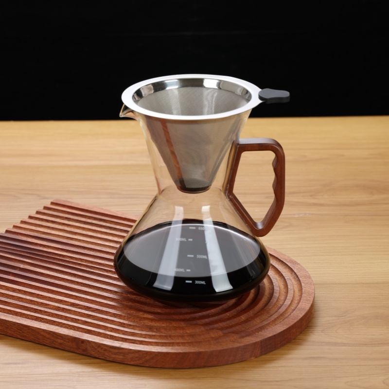 Pour Over Coffee Maker with Filter